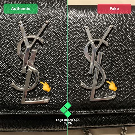 ysl bags fake vs real|how to authenticate ysl bag.